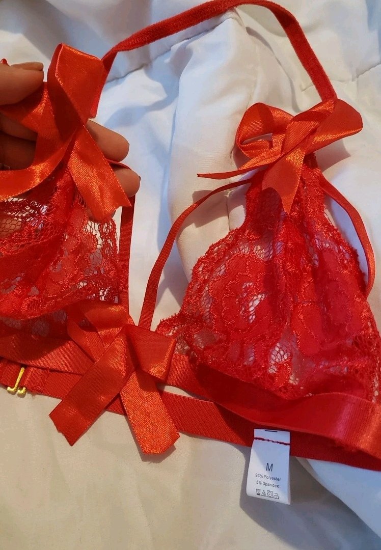 Dessous spitze rot 
