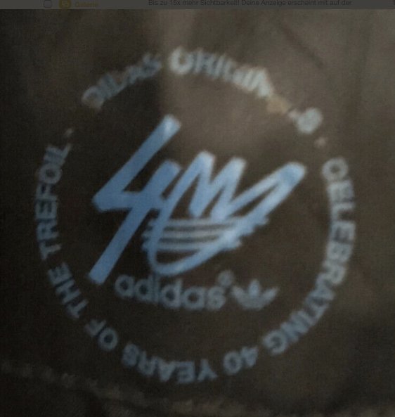 Adidas Jacke Gr. S schwarz