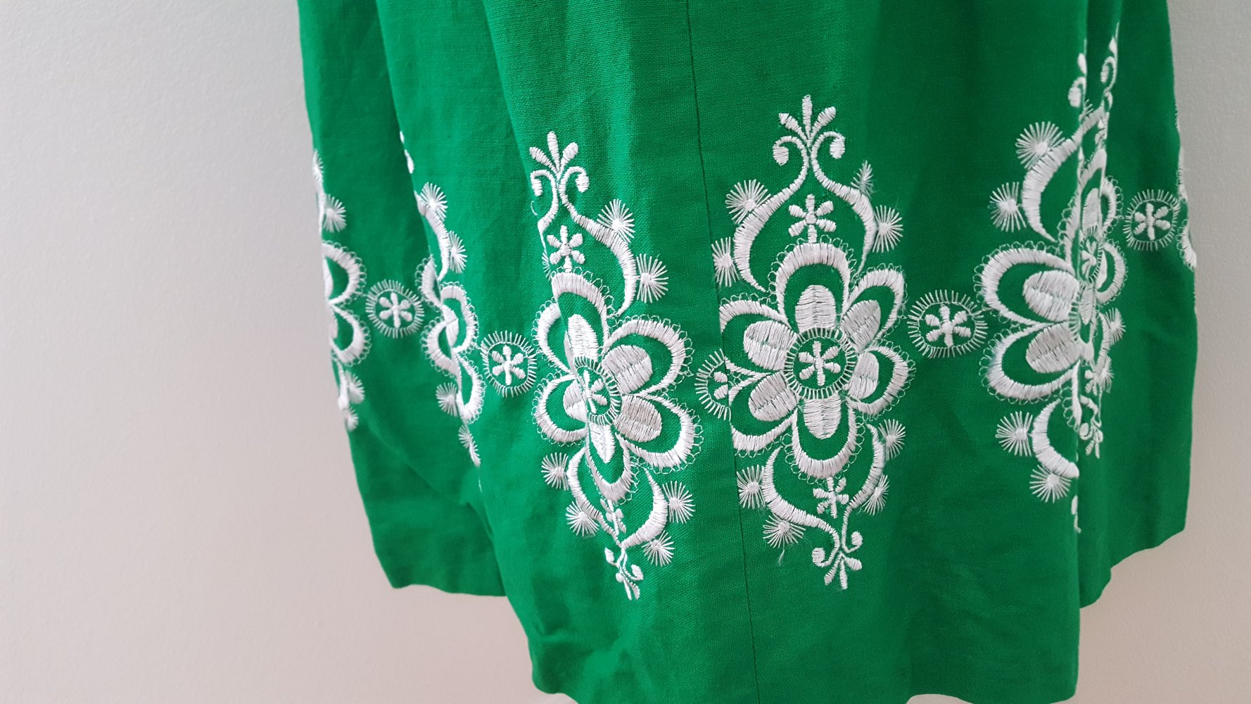 Dirndel Kleid Orginal Schürze Bluse Kette Gr.S Vintage 