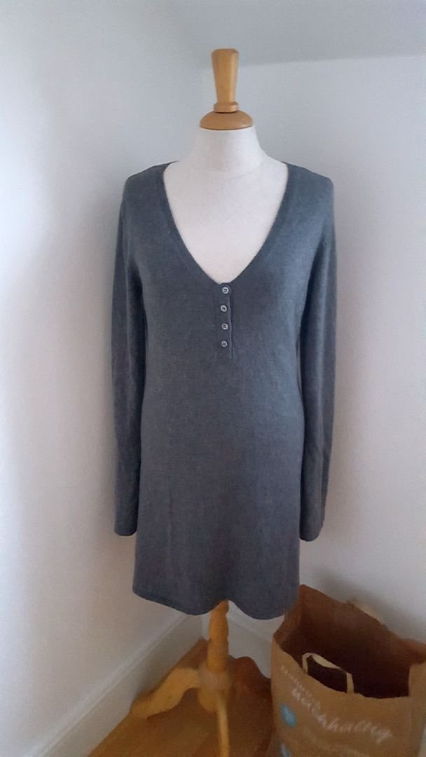 Kleid Kaschmir Strick Wolle Pulli Gr.XS 34 SEMPERLEI Closed