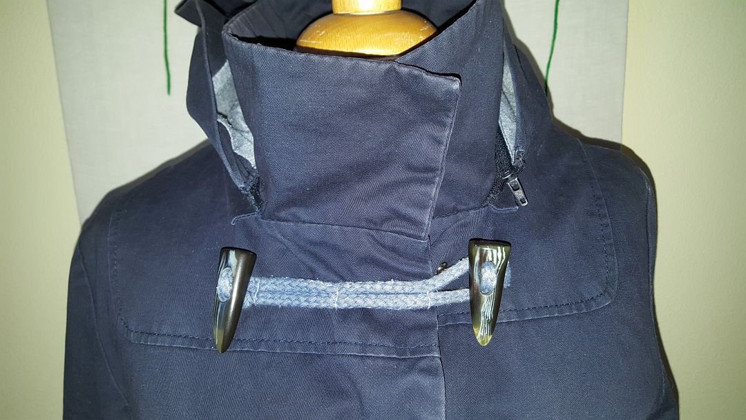 Pull&Baer Dufflecoat Jacke Marine Gr.M 