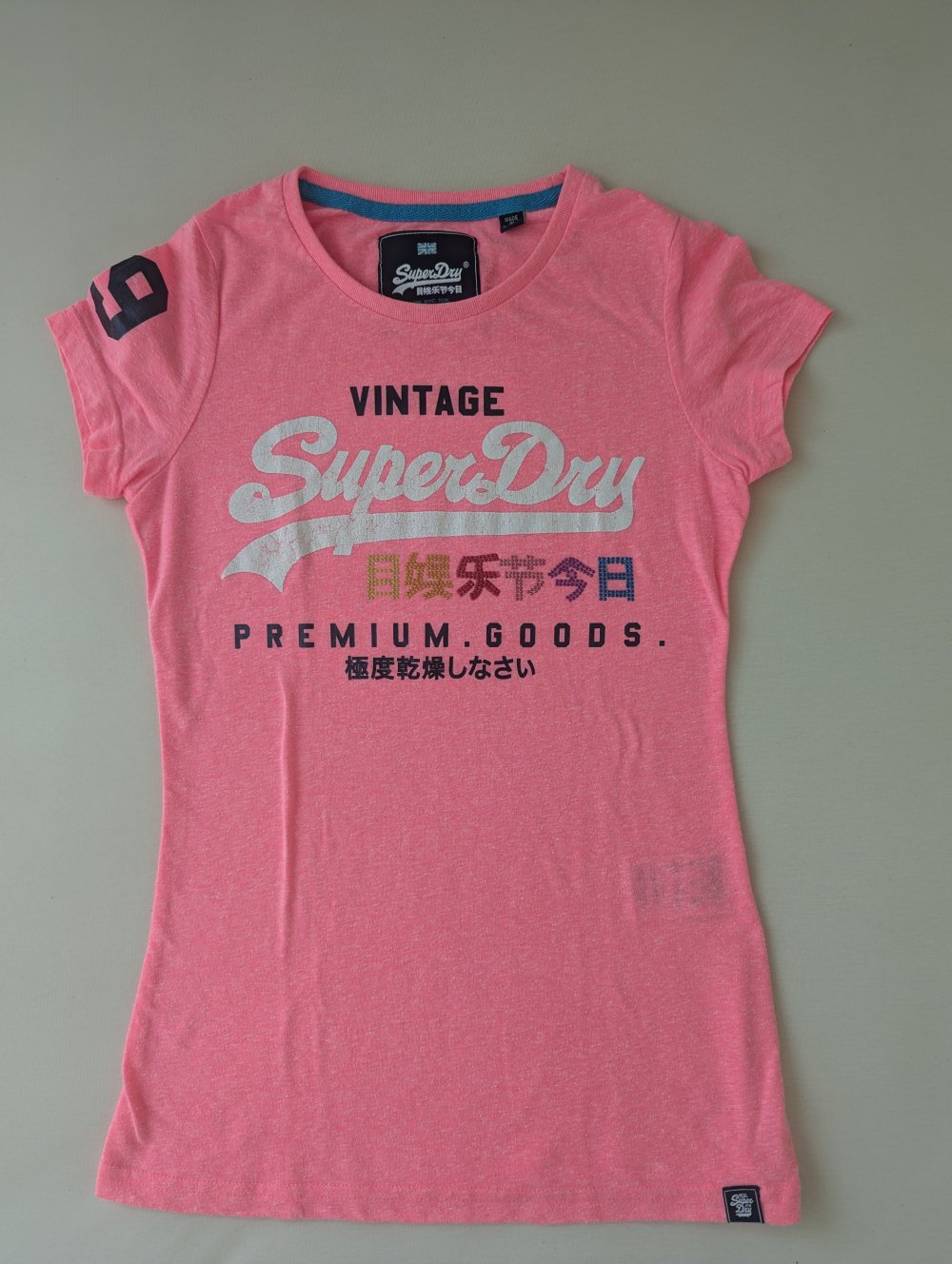 Superdry T-Shirt Gr.XS Vintage School