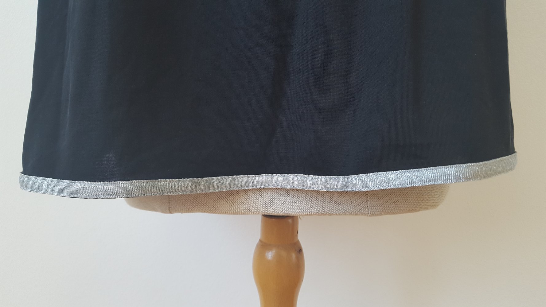 Gustav Top Tunika festlich Gr.XL Perlen schwarz 