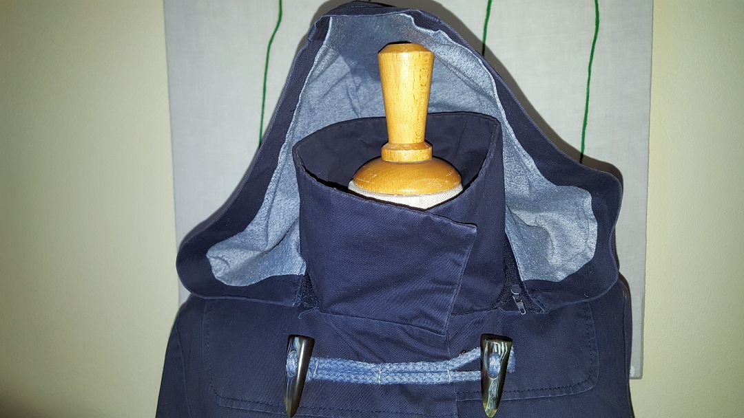 Pull&Baer Dufflecoat Jacke Marine Gr.M 