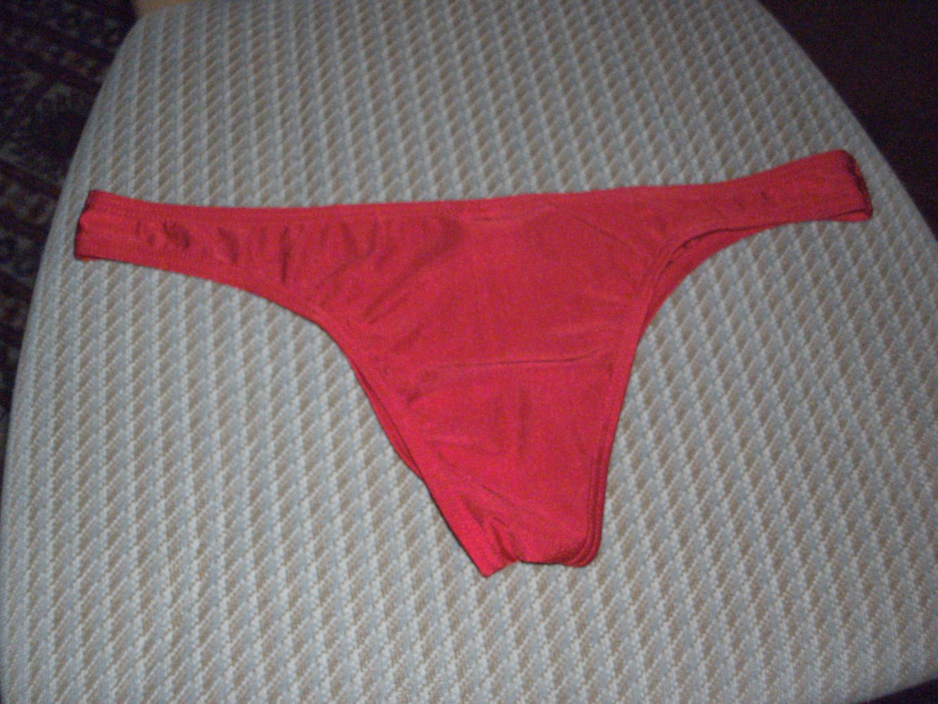 Herren Badehose, Badetanga, Bademinislip,M,rot