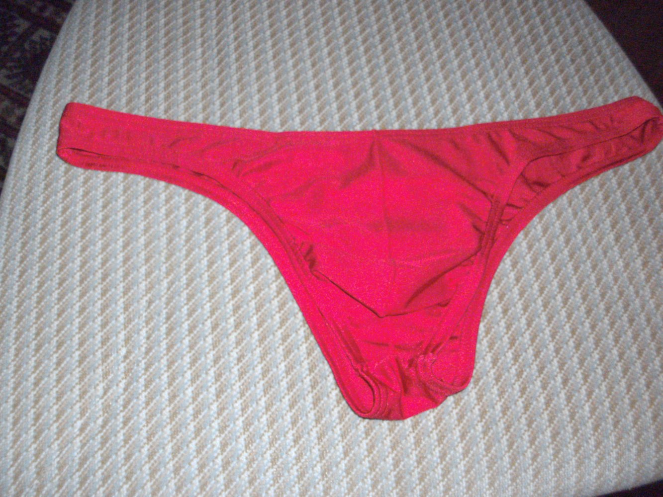 Herren Badehose, Badetanga, Bademinislip,M,rot