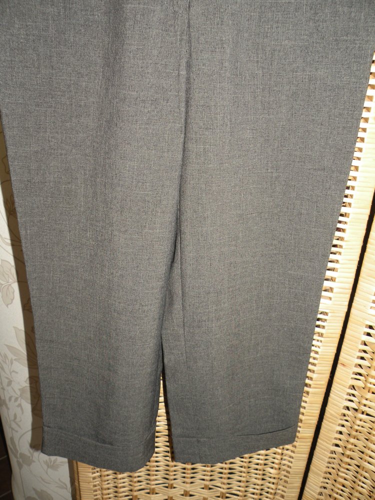 3/4 Damen Sommer Hose Grau Anthrazit super Zustand Gr. 36