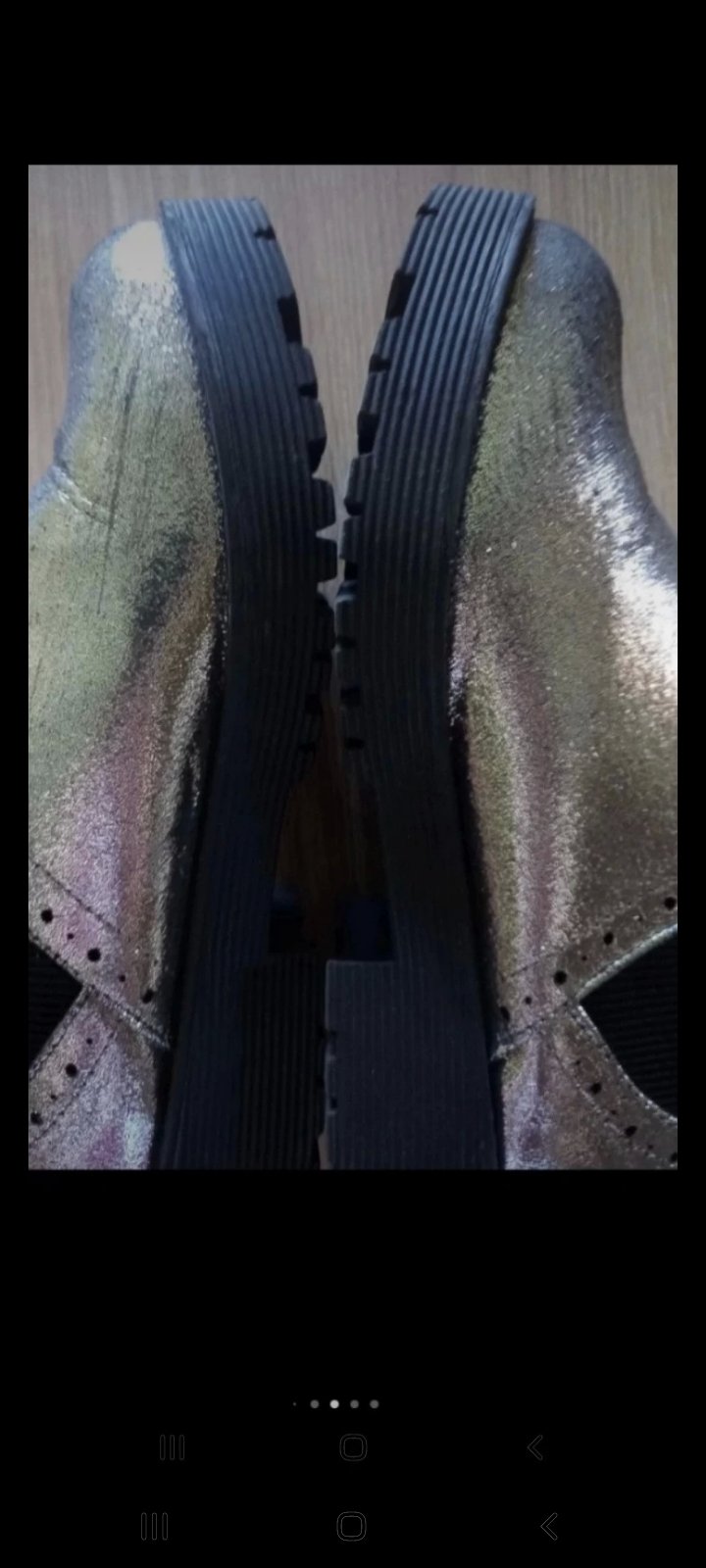 Glitzerstiefelette