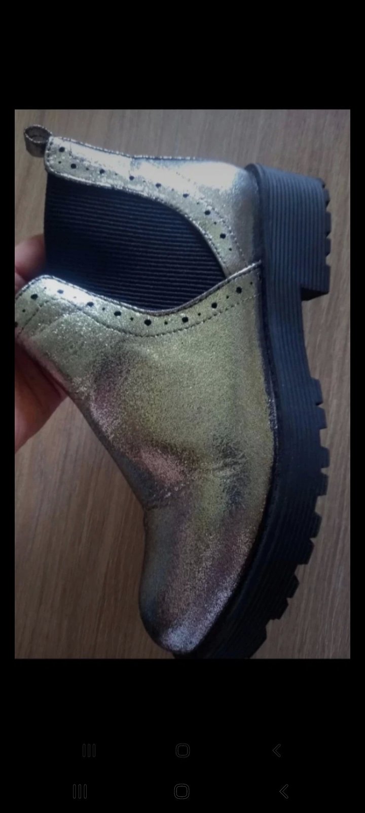 Glitzerstiefelette