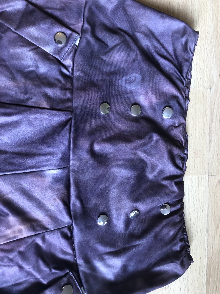 Stylische Hose, Leggins, LARP, Mittelalter, Steampunk, Punk, Gothic, braun, lila, grau