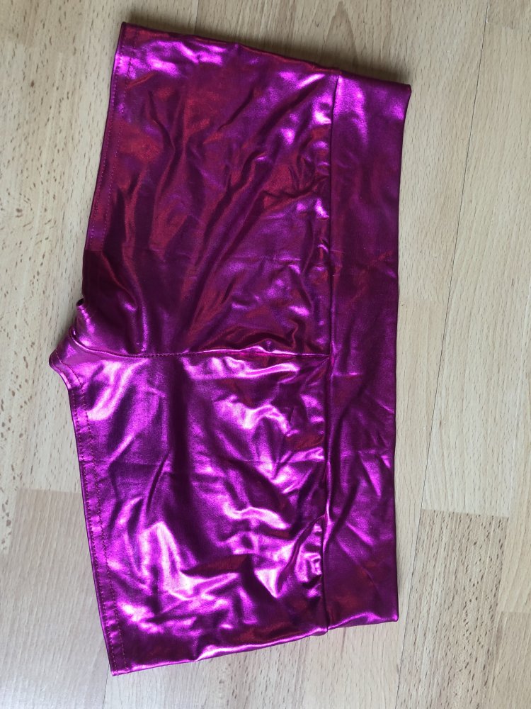 super sexy Party Hotpants in Pink, Höschen, Hose, Pantie, glänzend, Stretch elastisch