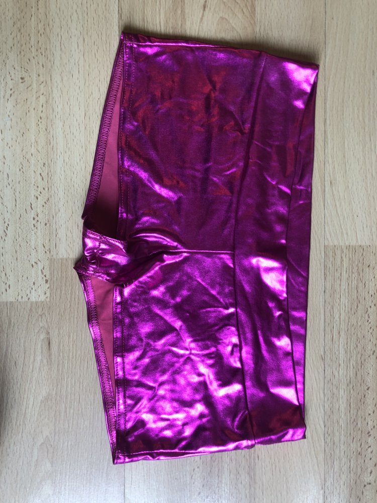 super sexy Party Hotpants in Pink, Höschen, Hose, Pantie, glänzend, Stretch elastisch