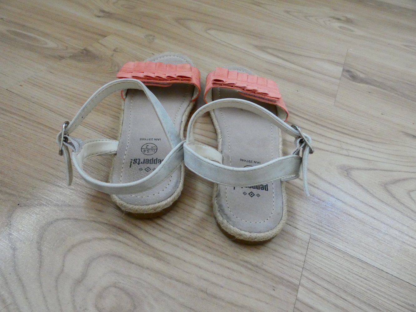 Mädchen Sandalen Rosa Gr. 34