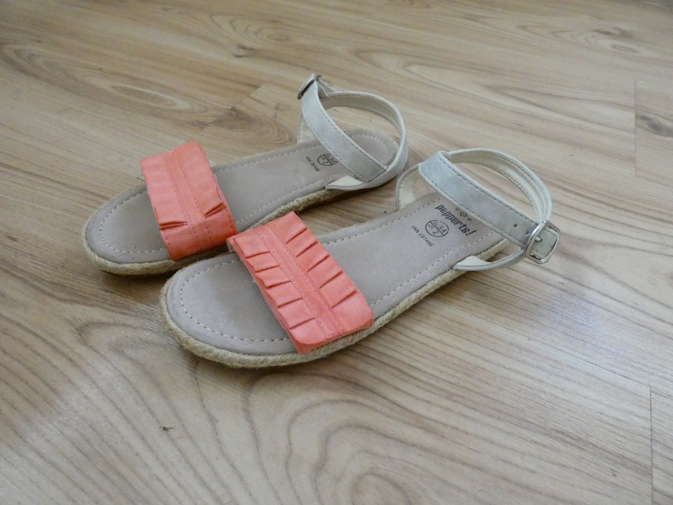 Mädchen Sandalen Rosa Gr. 34