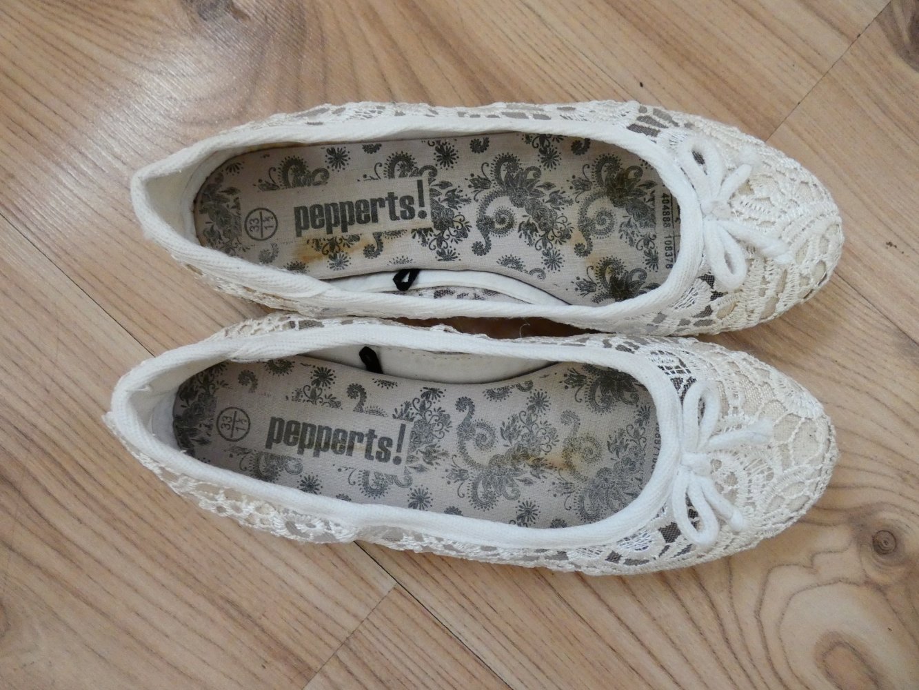 Mädchen Ballerinas Beige Gr. 33