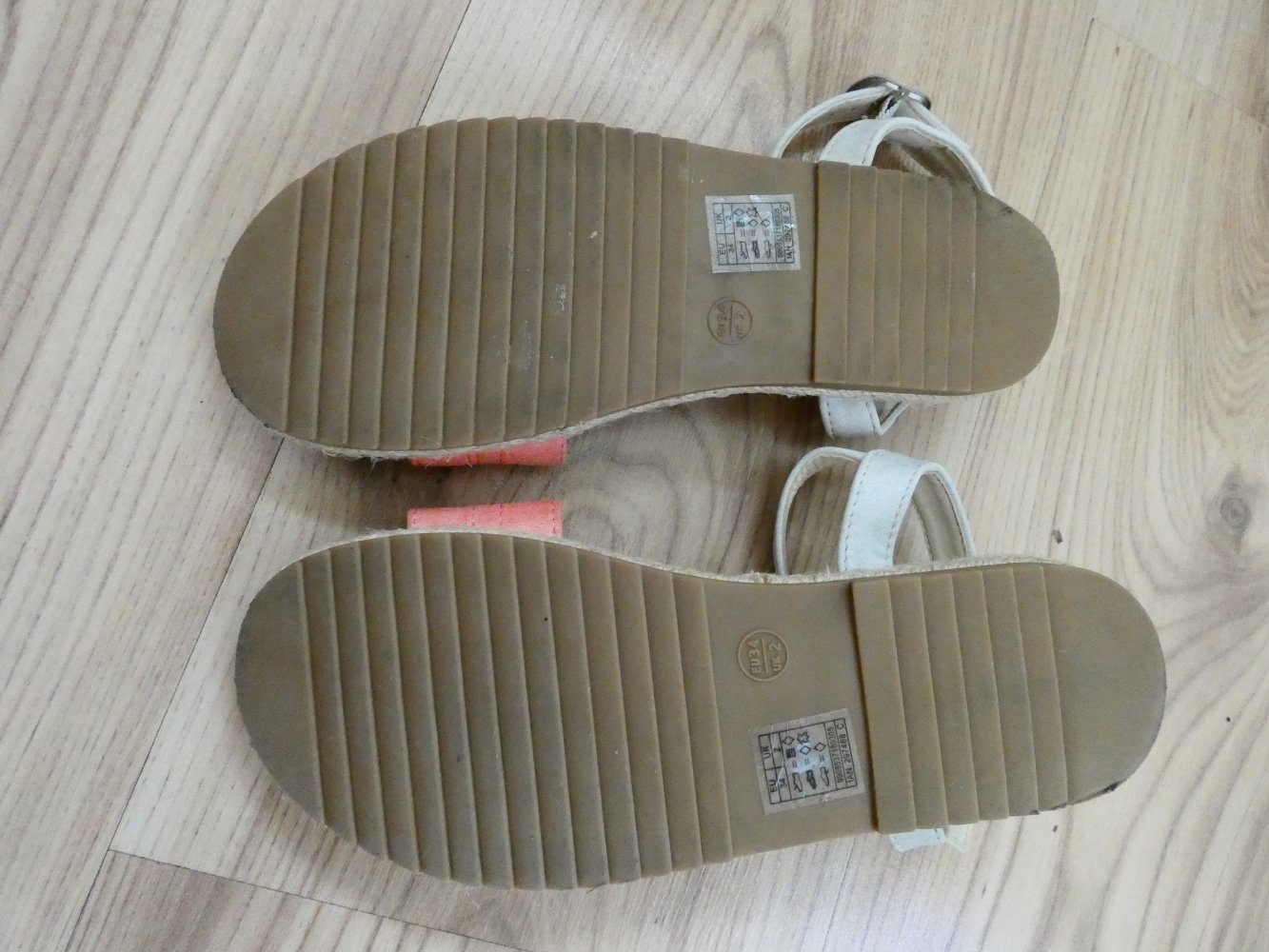 Mädchen Sandalen Rosa Gr. 34