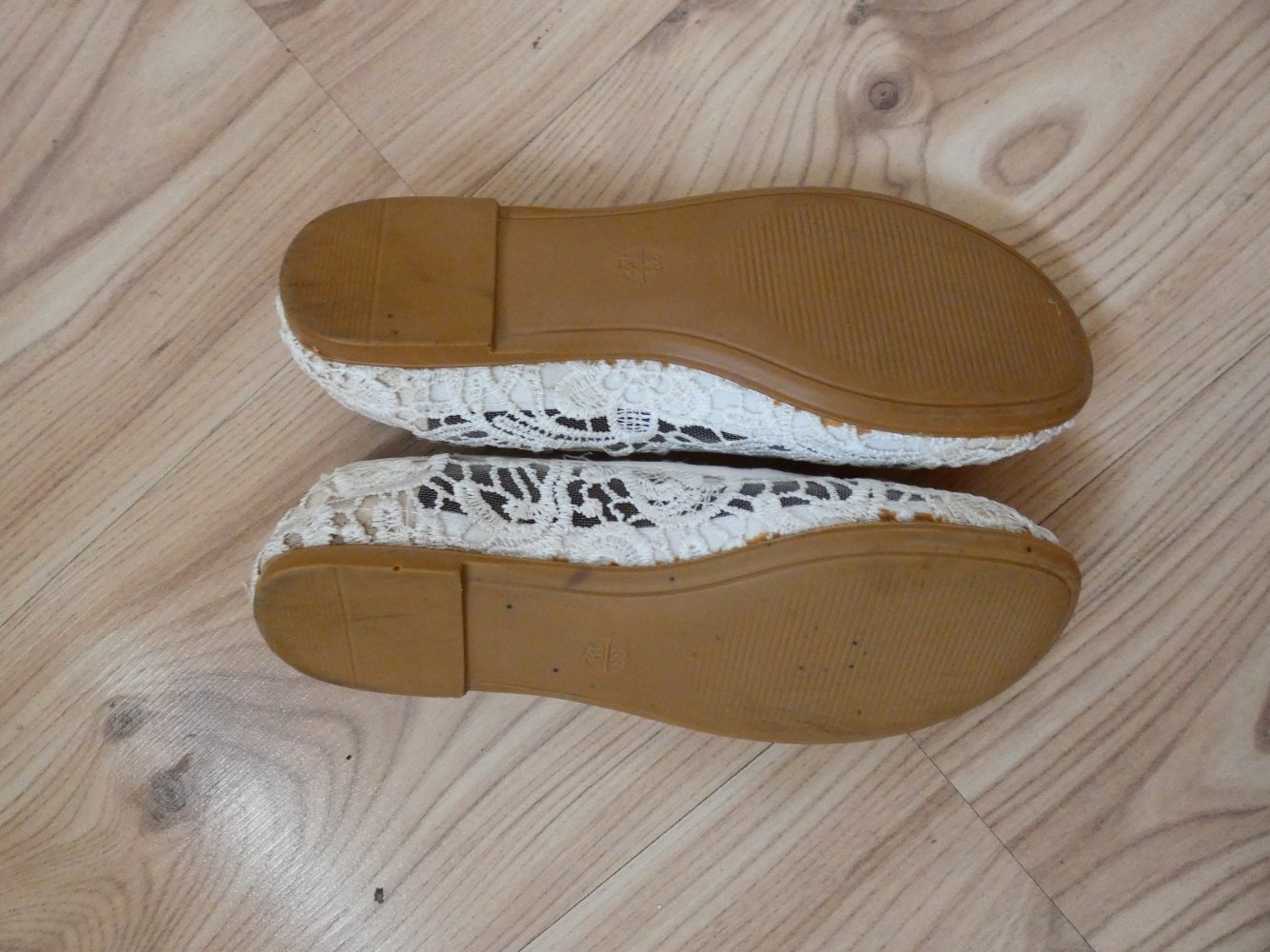 Mädchen Ballerinas Beige Gr. 33