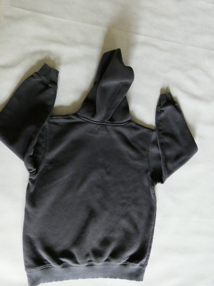 Jungs Hoodie Kapuzenpullover Grau Gr. 152 von Staccato