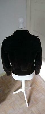 LEDER Jacke Retro Style Wild SnapShot braun 36