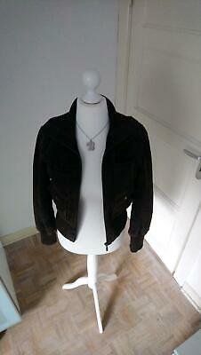 LEDER Jacke Retro Style Wild SnapShot braun 36