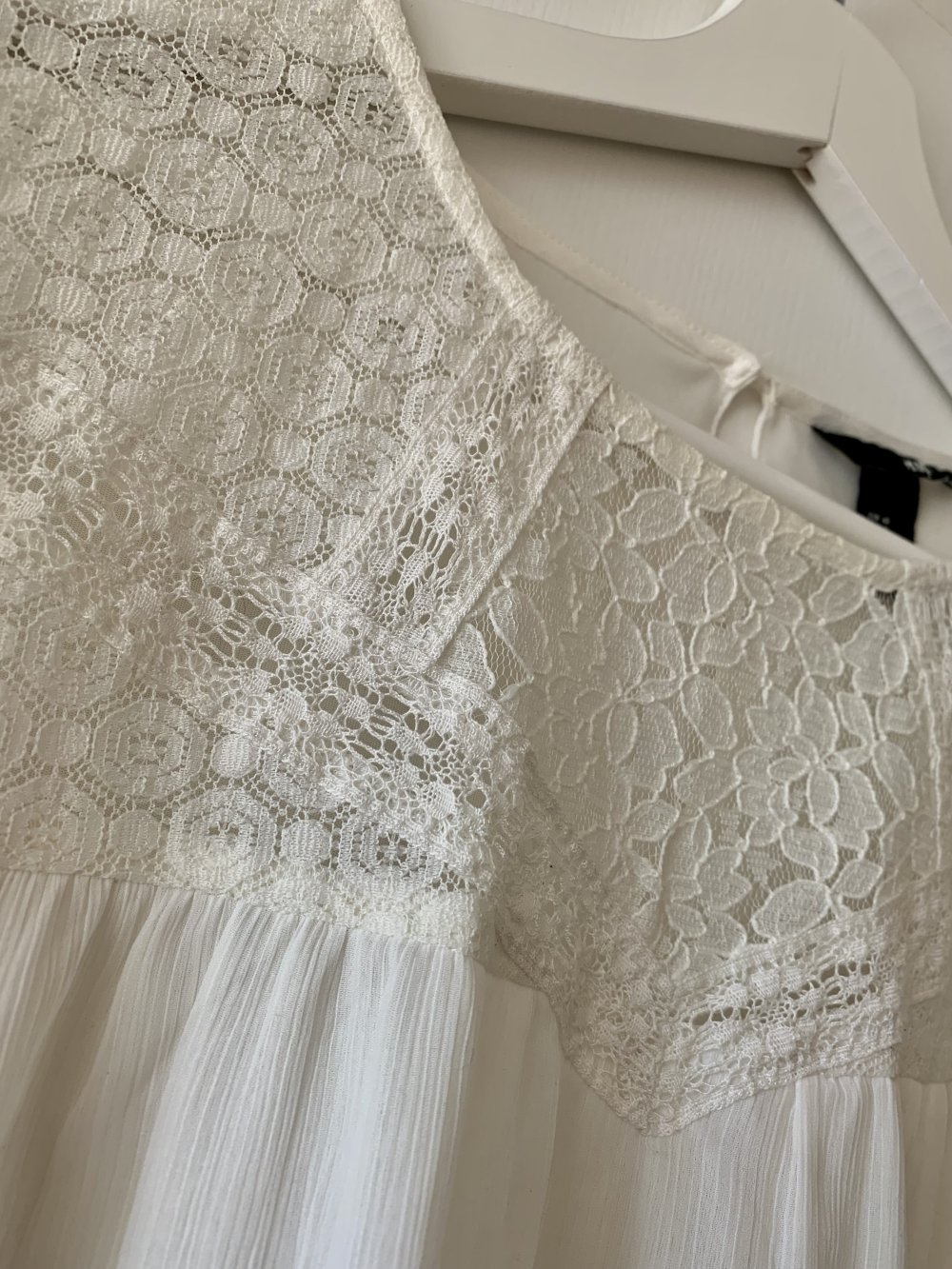 Bluse mit Spitze