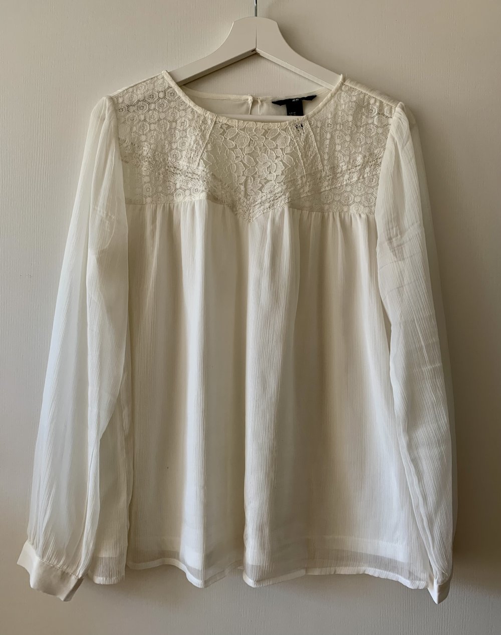 Bluse mit Spitze