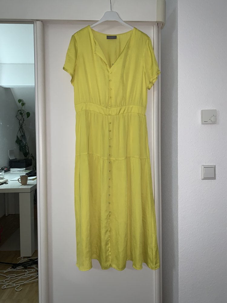 Gelbes Sommerkleid von C&A Yessica - Größe: M - Zustand: sehr gut!