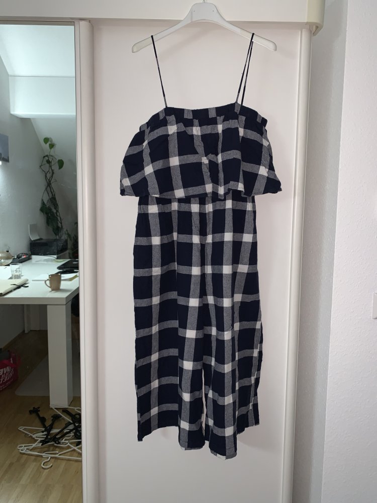 Karierter Jumpsuit von Mango - Größe M - Zustand: sehr gut!