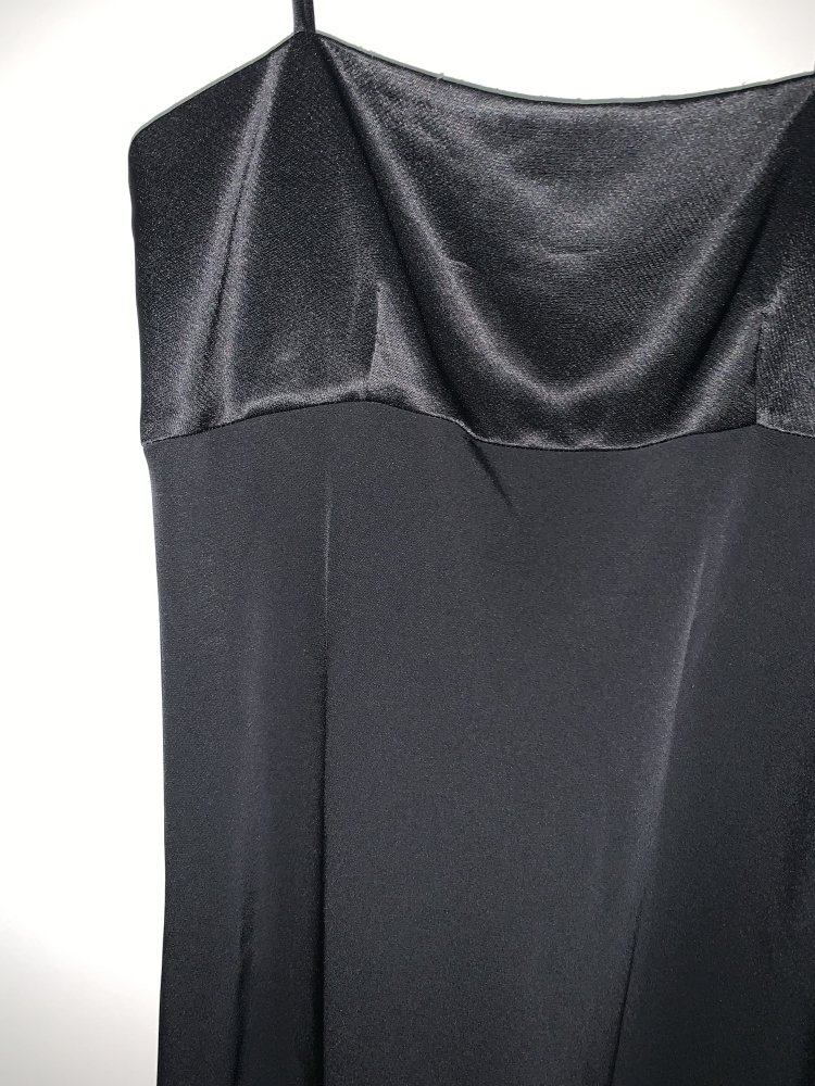 Schwarzes Abendkleid mit Satin - Größe S - Zustand: sehr gut!