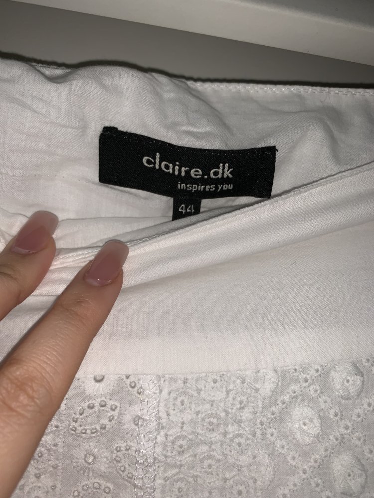 Weißer Spitzenrock von claire.dk - Größe: S - Zustand: sehr gut!