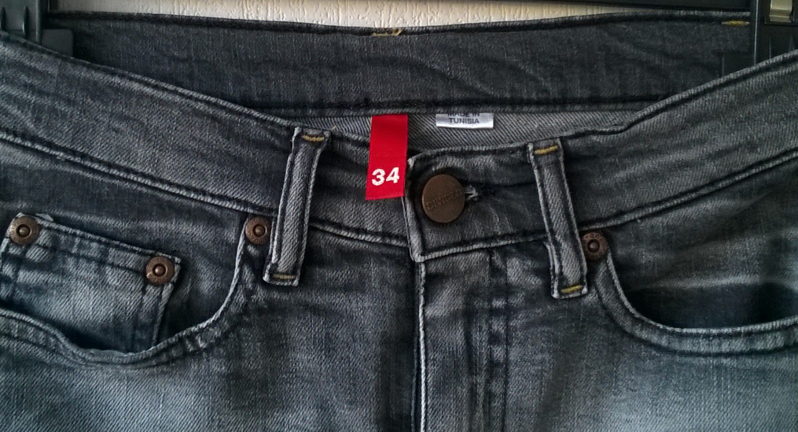 Jeansrock Minirock Rock grau washed Gr. 34 h&m Divided neu