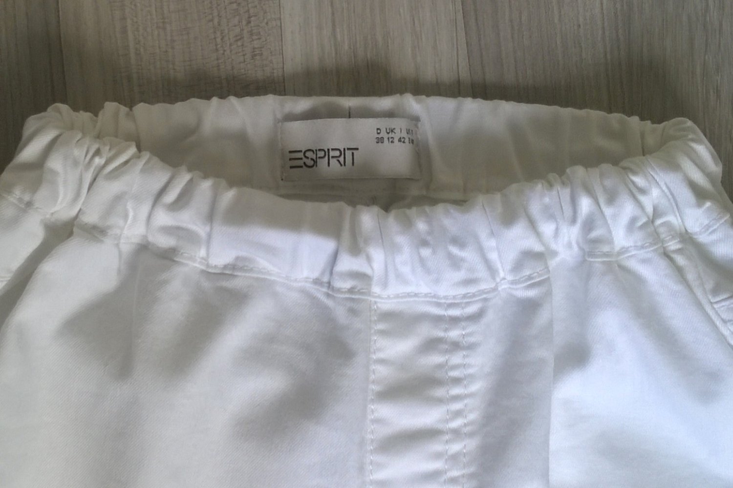 Jeggings Capri Hose weiß Gr. 38 Esprit