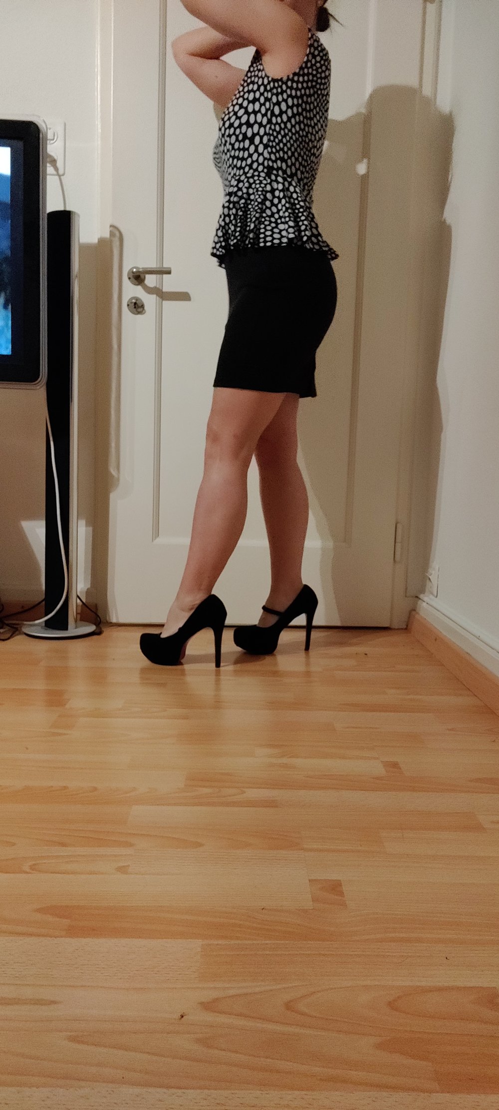 Schönes Kleid, tailliert