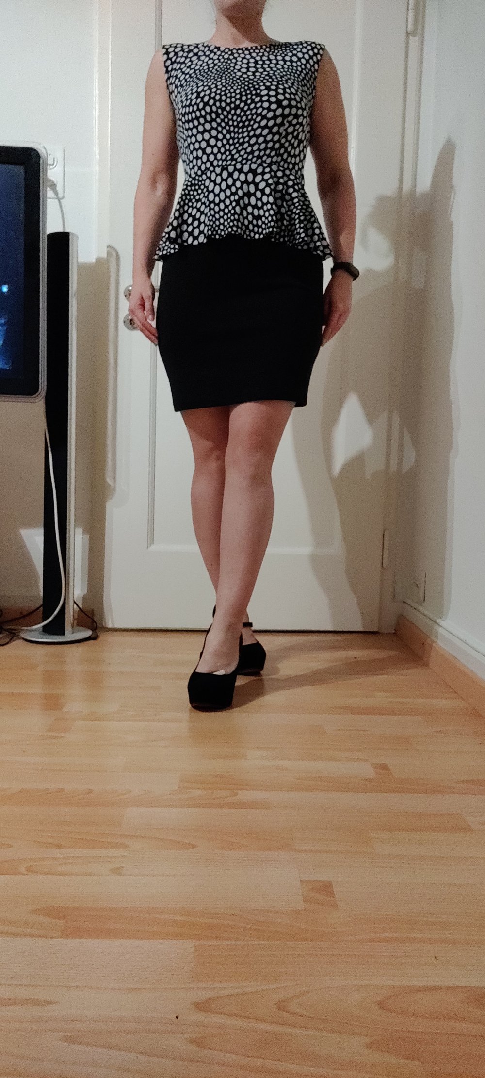 Schönes Kleid, tailliert