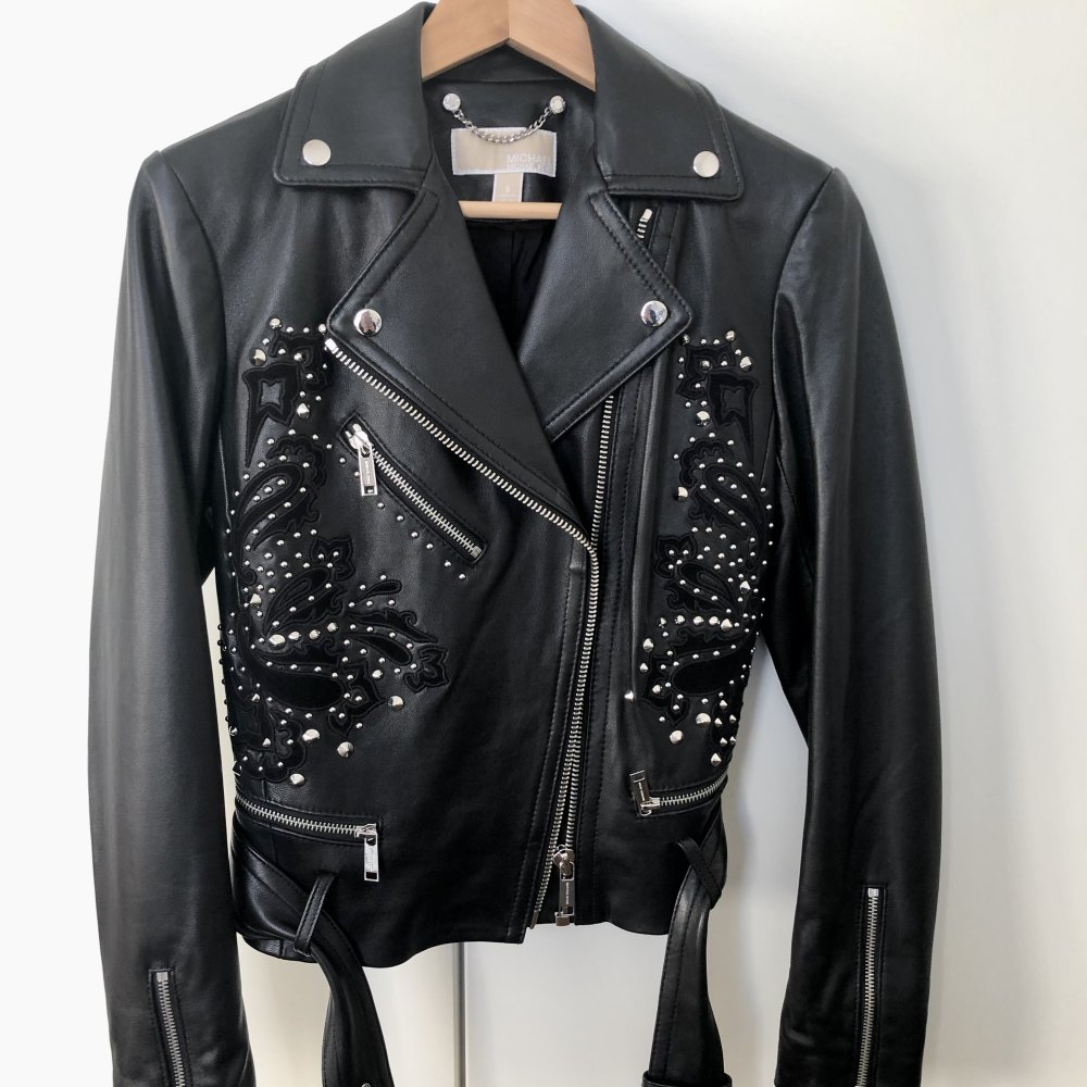 Michael Kors Leder Jacket