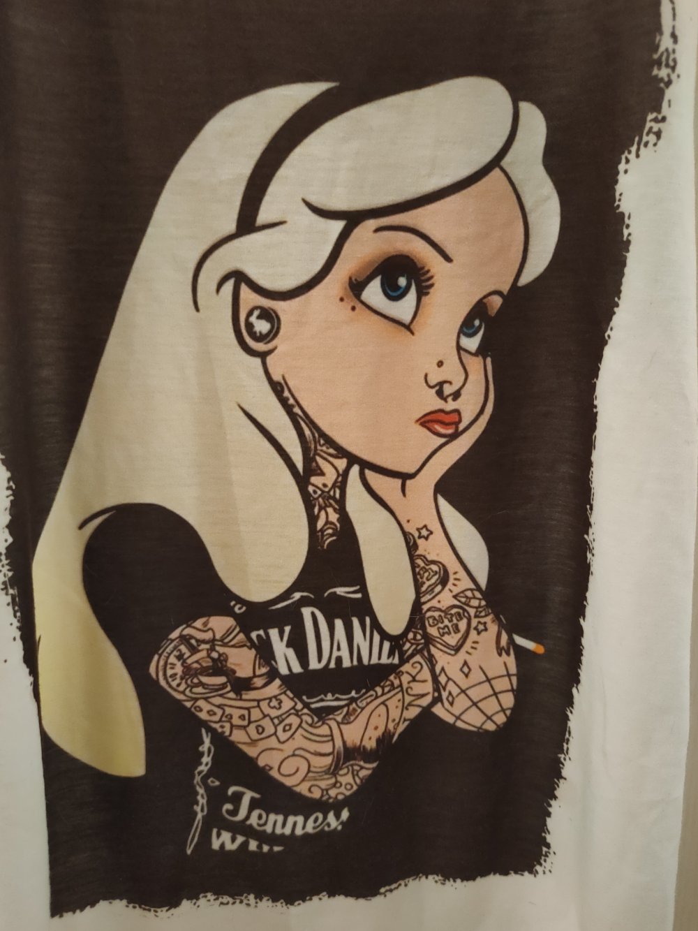 Top mit Motiv 