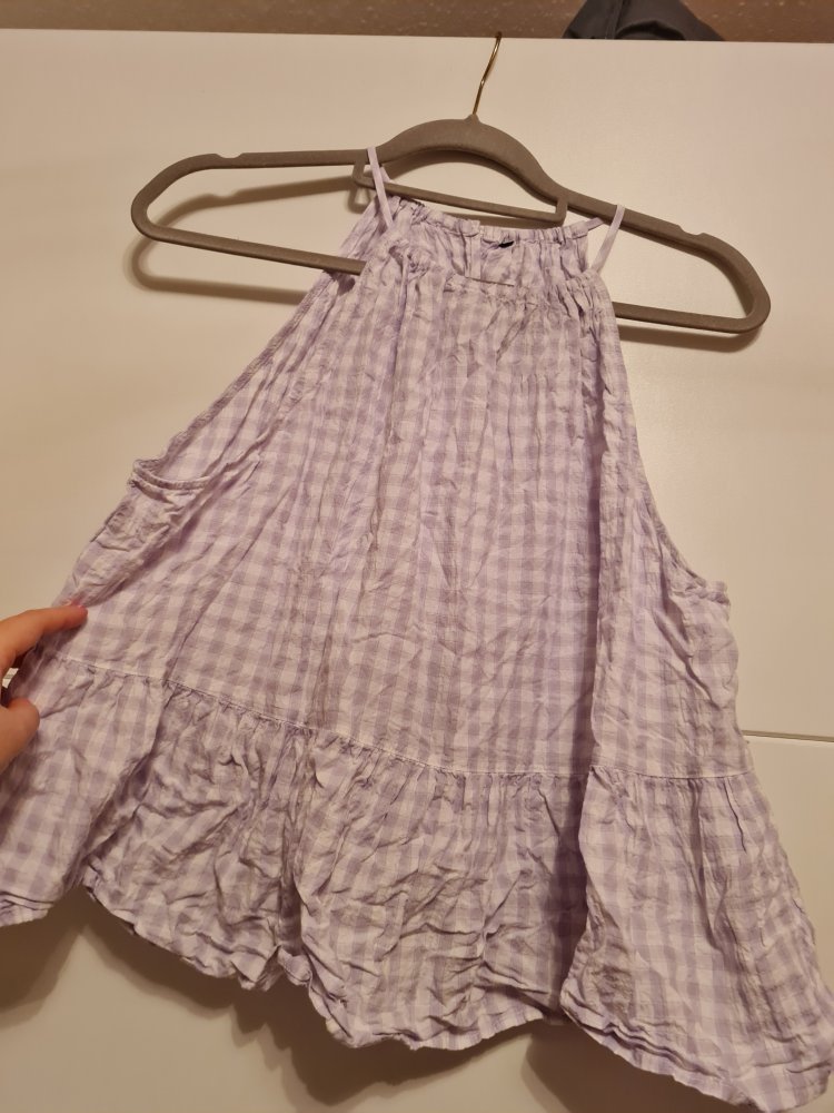 Damen Top kariert