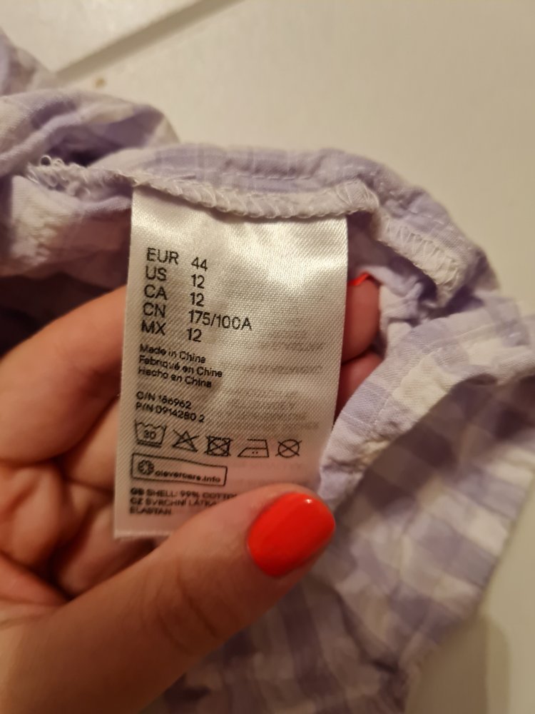 Damen Top kariert