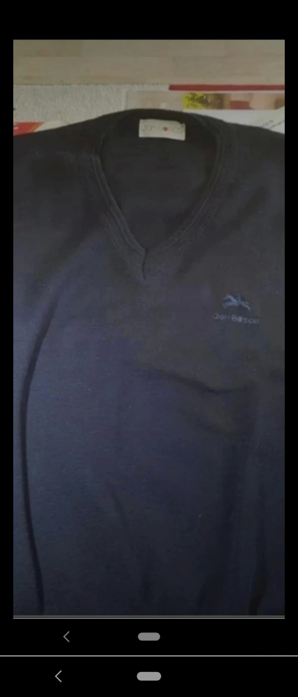 Herren Pullunder Marineblau Jon Bosco Gr. 56 