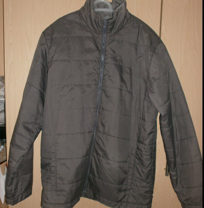  Steppjacke grau Gr. 38/40 Lands' End