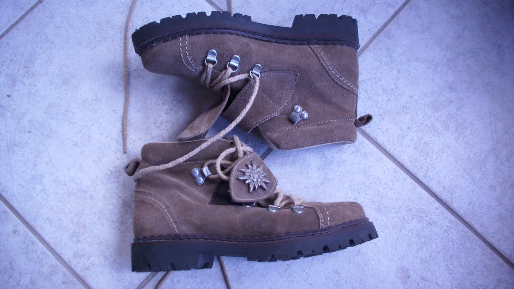 Landhaus Schuhe Leder Gr. 36