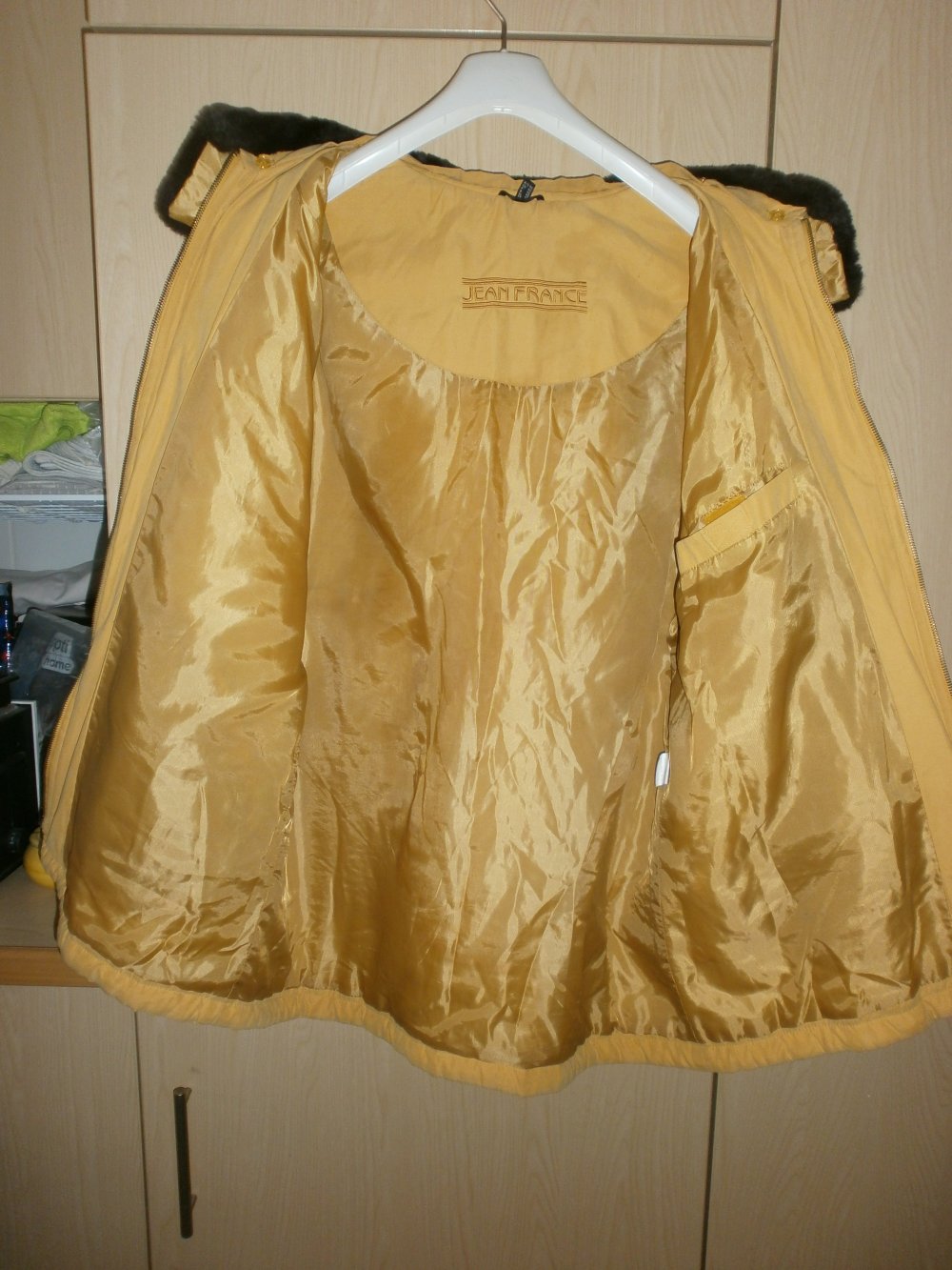  Steppjacke Maisgelb Gr. 40 Jean France