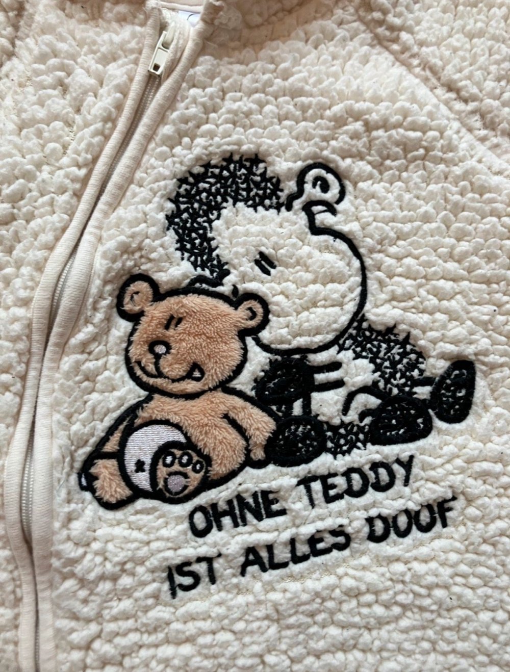 Sheep World,  Baby Overall Größe 56,62 kuschelig Teddy ohne Fuß