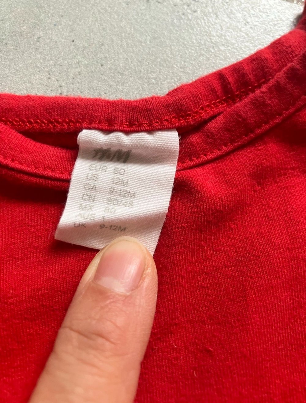 H&M Tüll Kleid rot 80 mit Glitzer Weihnachten Baby Kleinkind