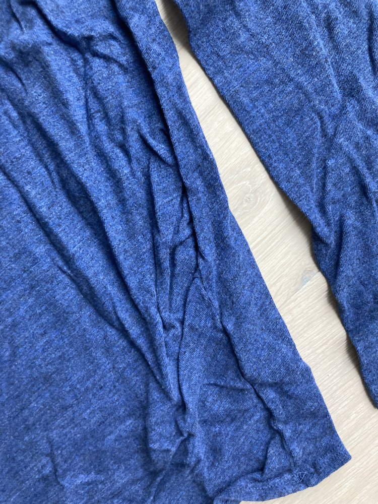 H&M Mama Longsleeve blau S Umstandsshirt 