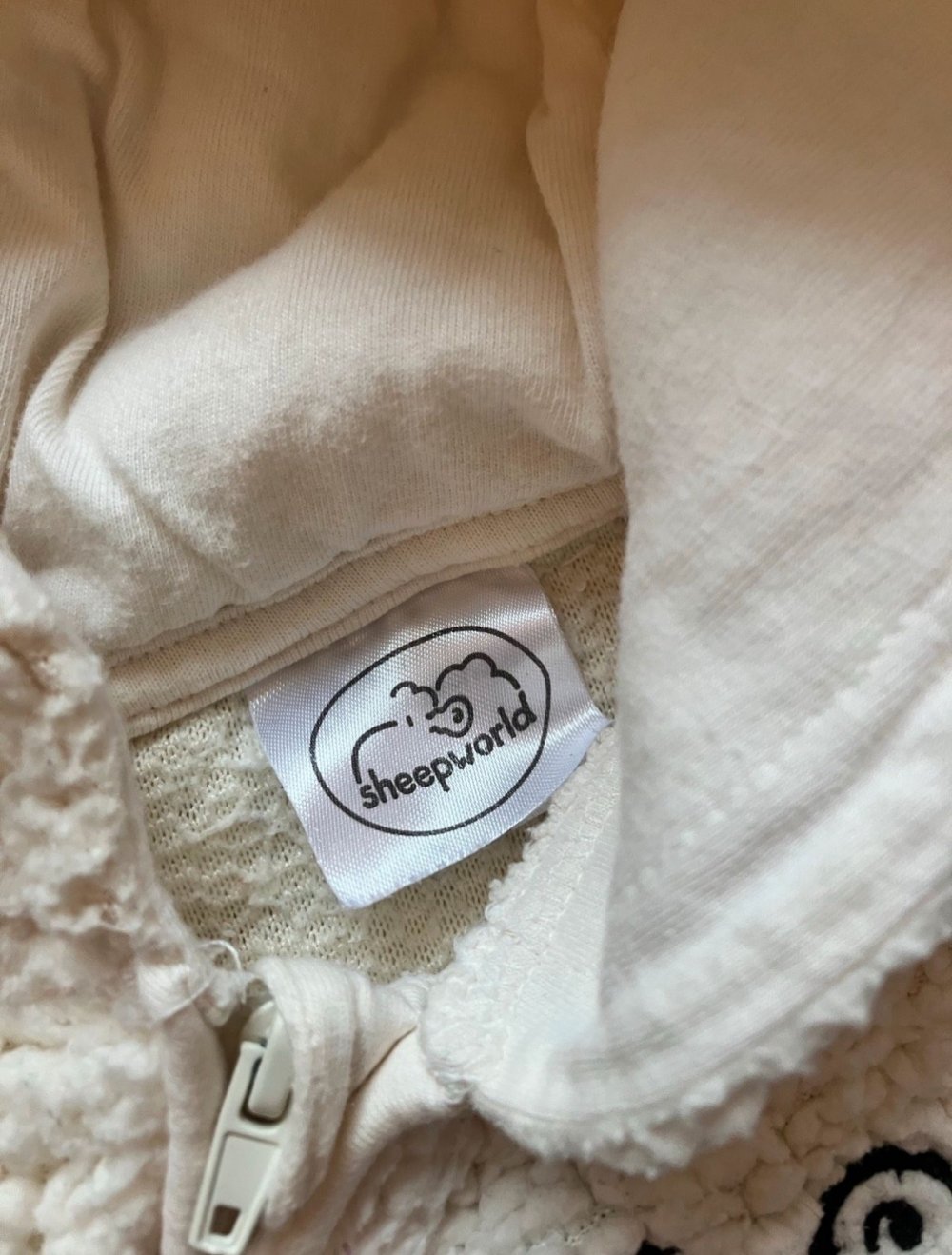 Sheep World,  Baby Overall Größe 56,62 kuschelig Teddy ohne Fuß