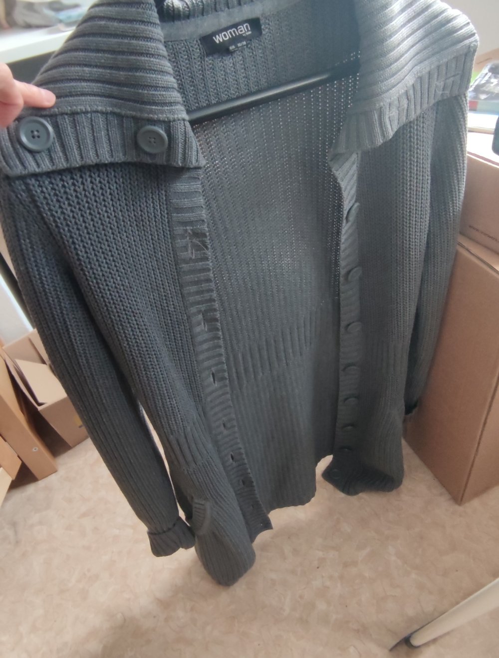 Lange Jacke