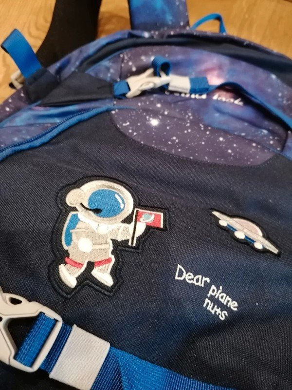 WindTook Schulrucksack Set 3 teilig Astronaut Schulranzen