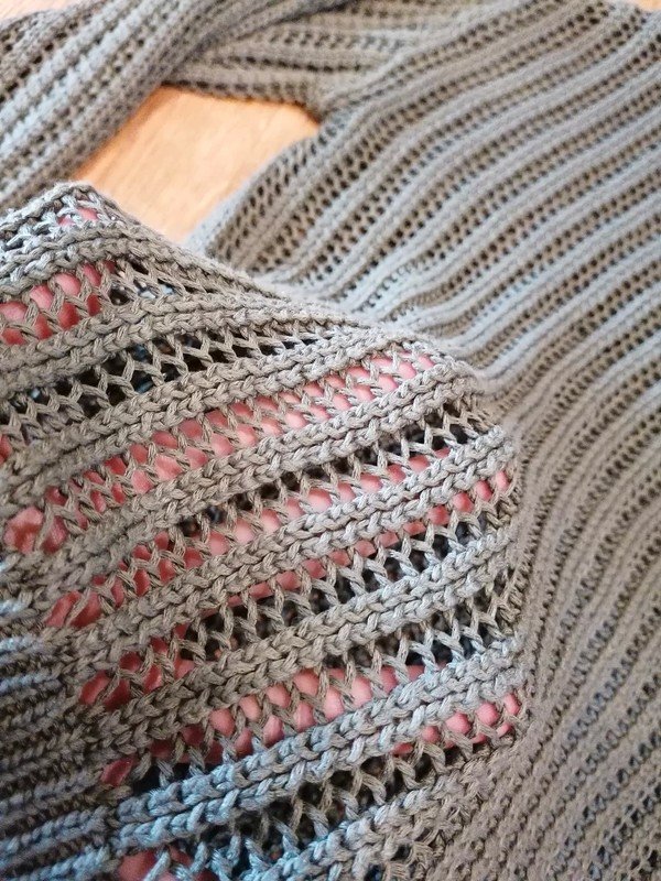 Strickpullover khaki Gr. 134/140 here + there