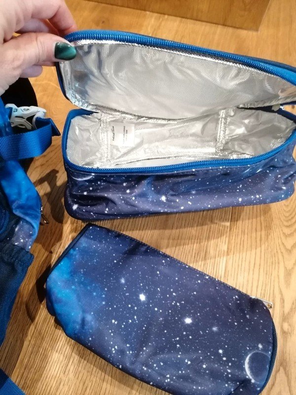 WindTook Schulrucksack Set 3 teilig Astronaut Schulranzen